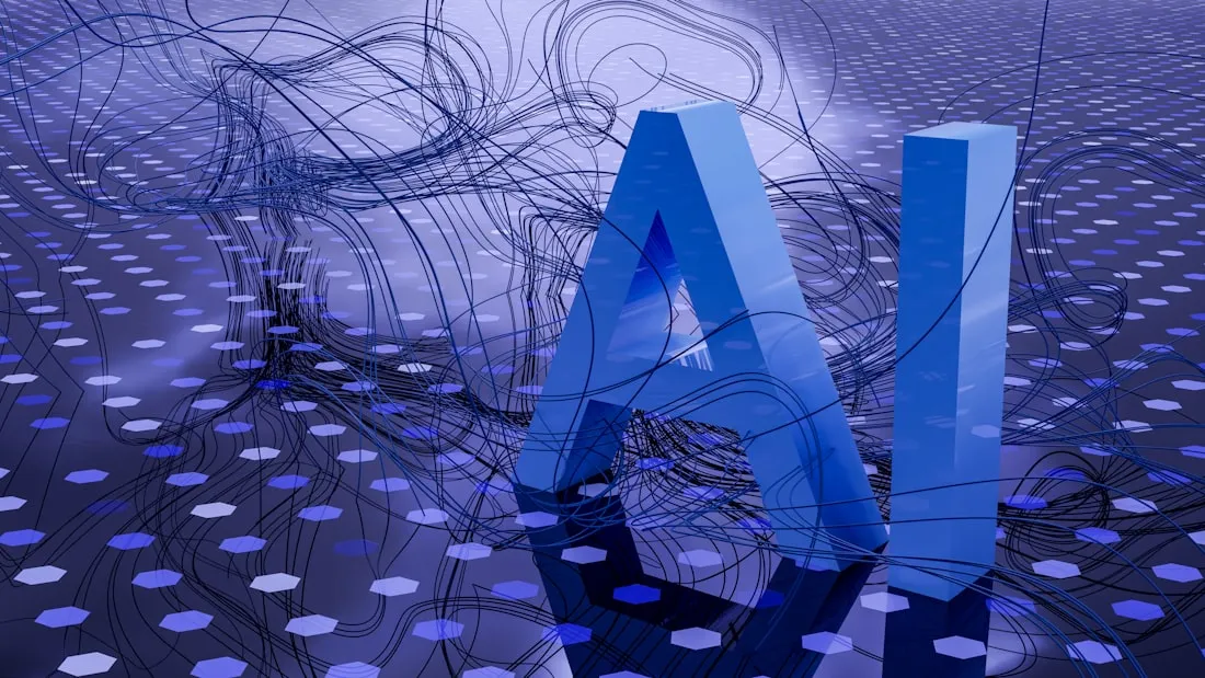 An AI chat assistant interface on a screen